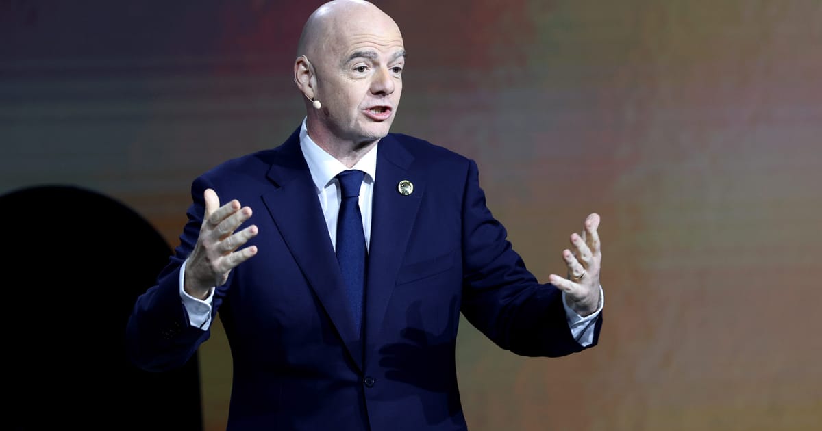 ES įstatymų leidėjai perspėjo FIFA vadovą Infantino dėl Saudo Arabijos pasaulio čempionato – POLITICO